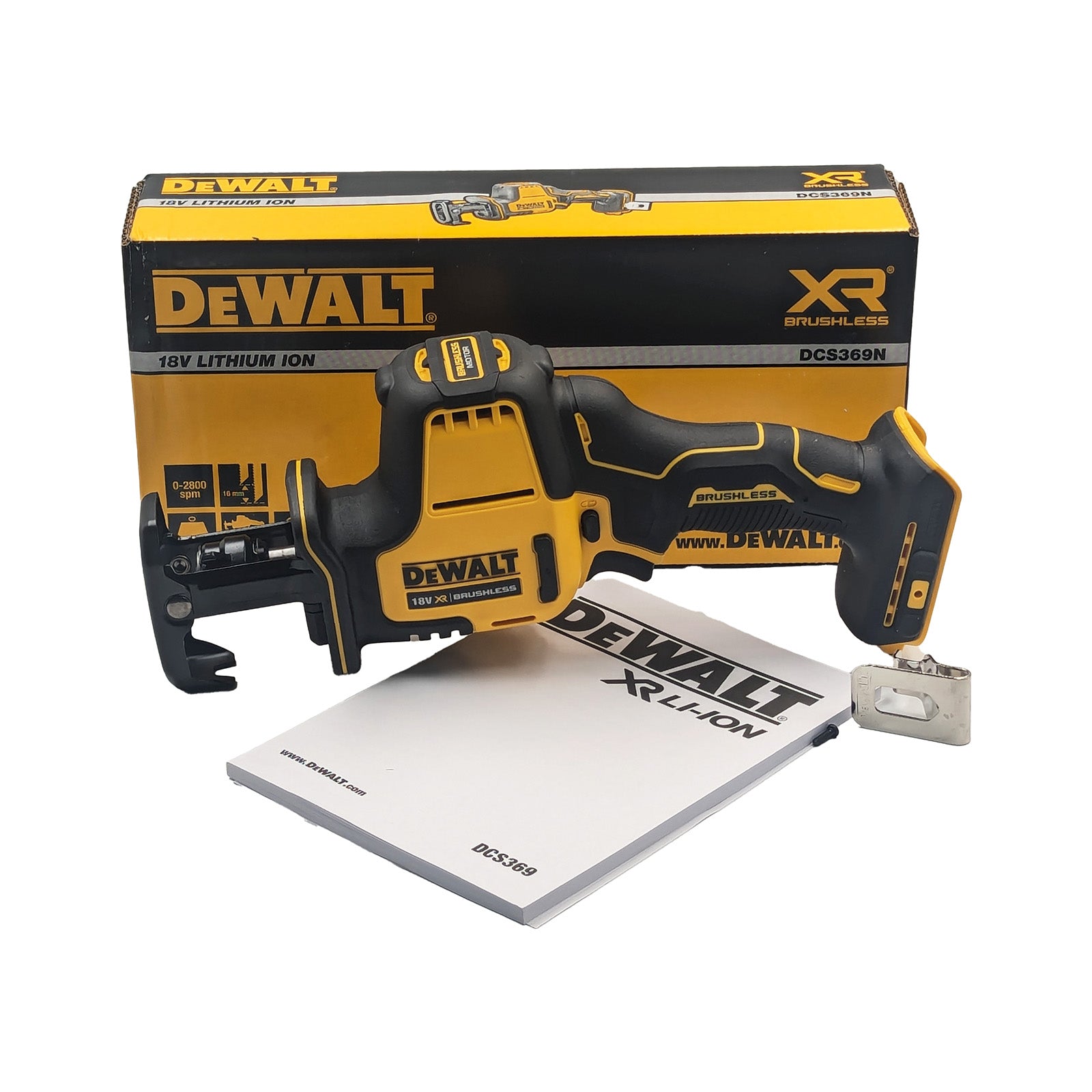 DeWalt 18V Compact Reciprocating Saw DCS369N-XJ – Top Tools Australia