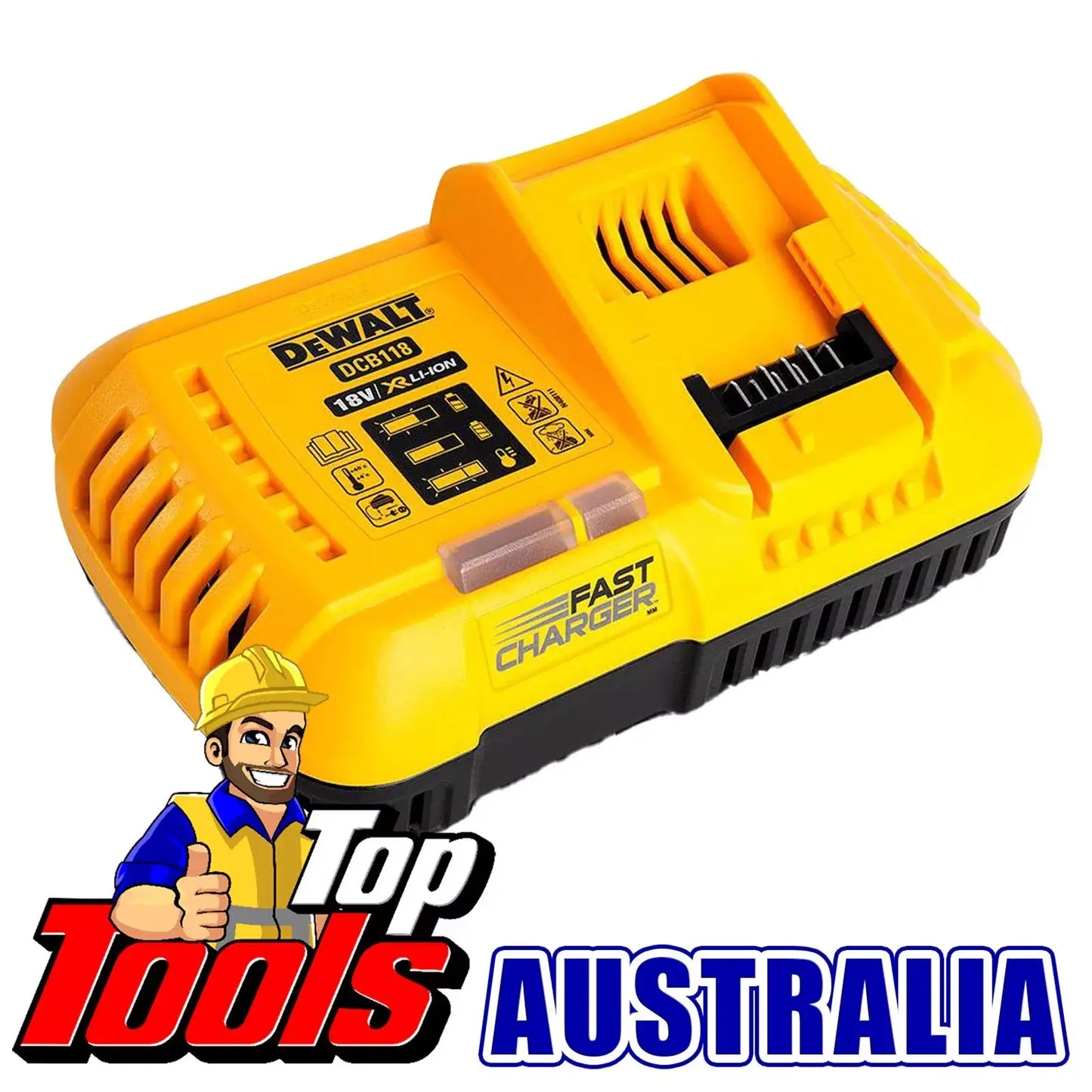 DeWalt 18V/54V XR Flexvolt Fast Charger DCB118-XE