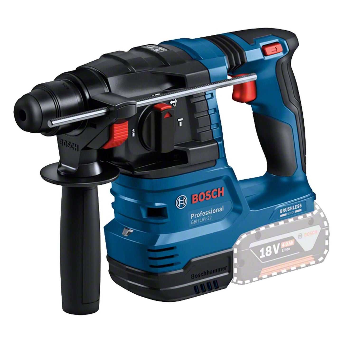 Bosch 18V Rotary Drill GBH 18V-22 - SKIN ONLY
