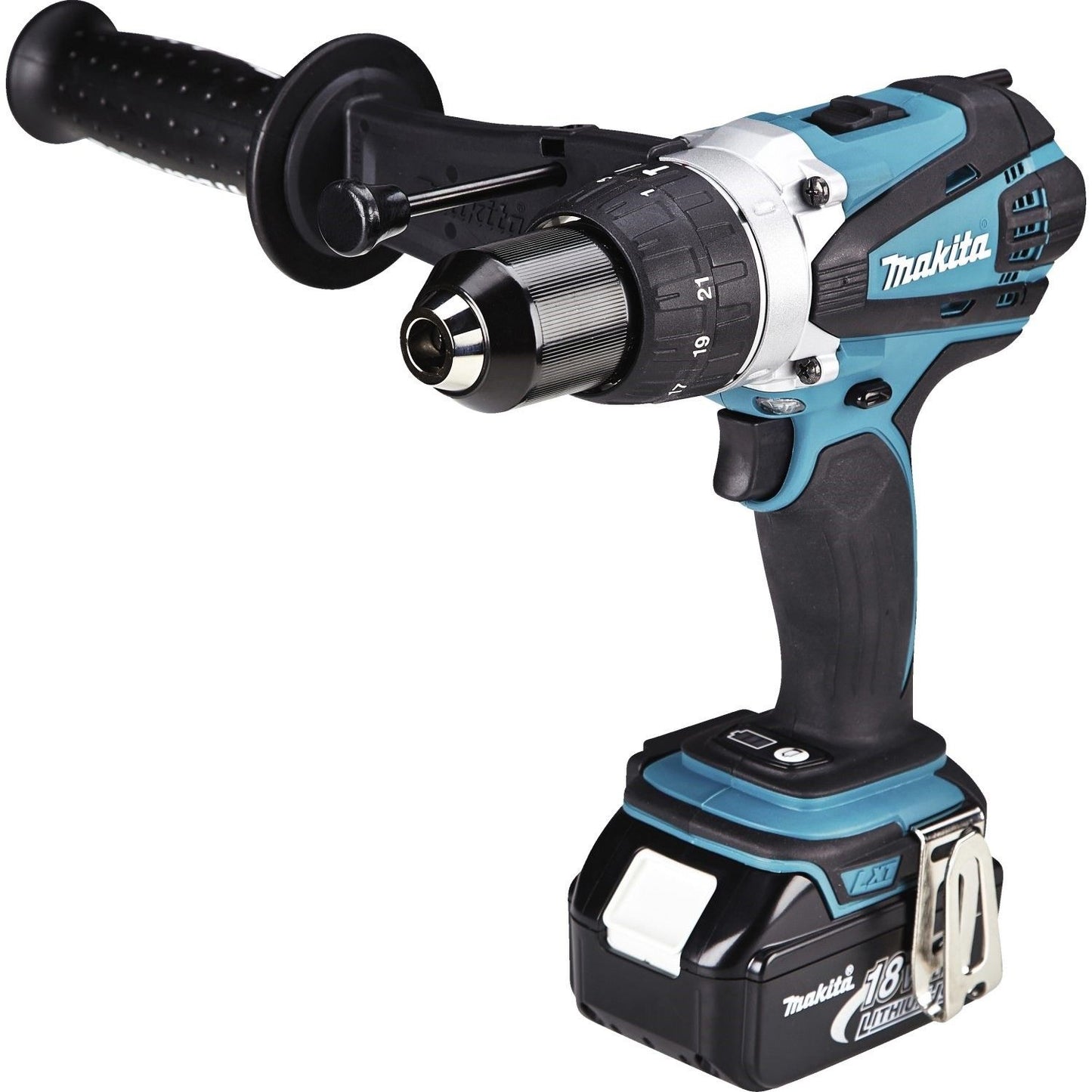 Makita 18V 5.0Ah Hammer Drill Kit - DHP458 Performance