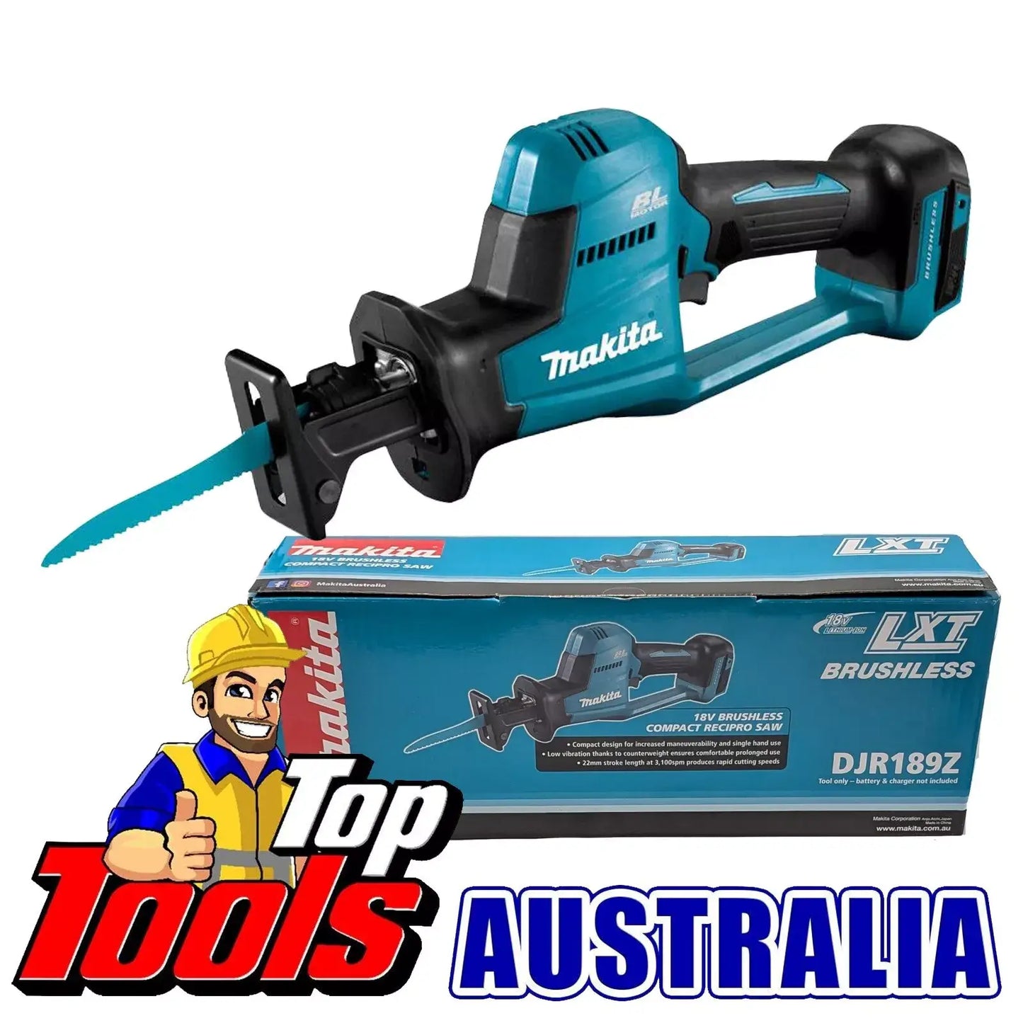 Makita 18V Brushless One-Handed Reciprocating Saw