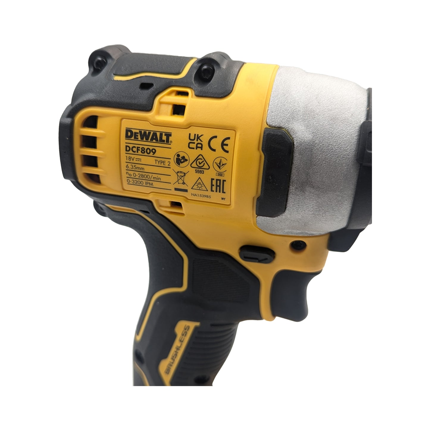 DeWalt 18V Brushless Impact Driver DCF809N-XE - SKIN ONLY