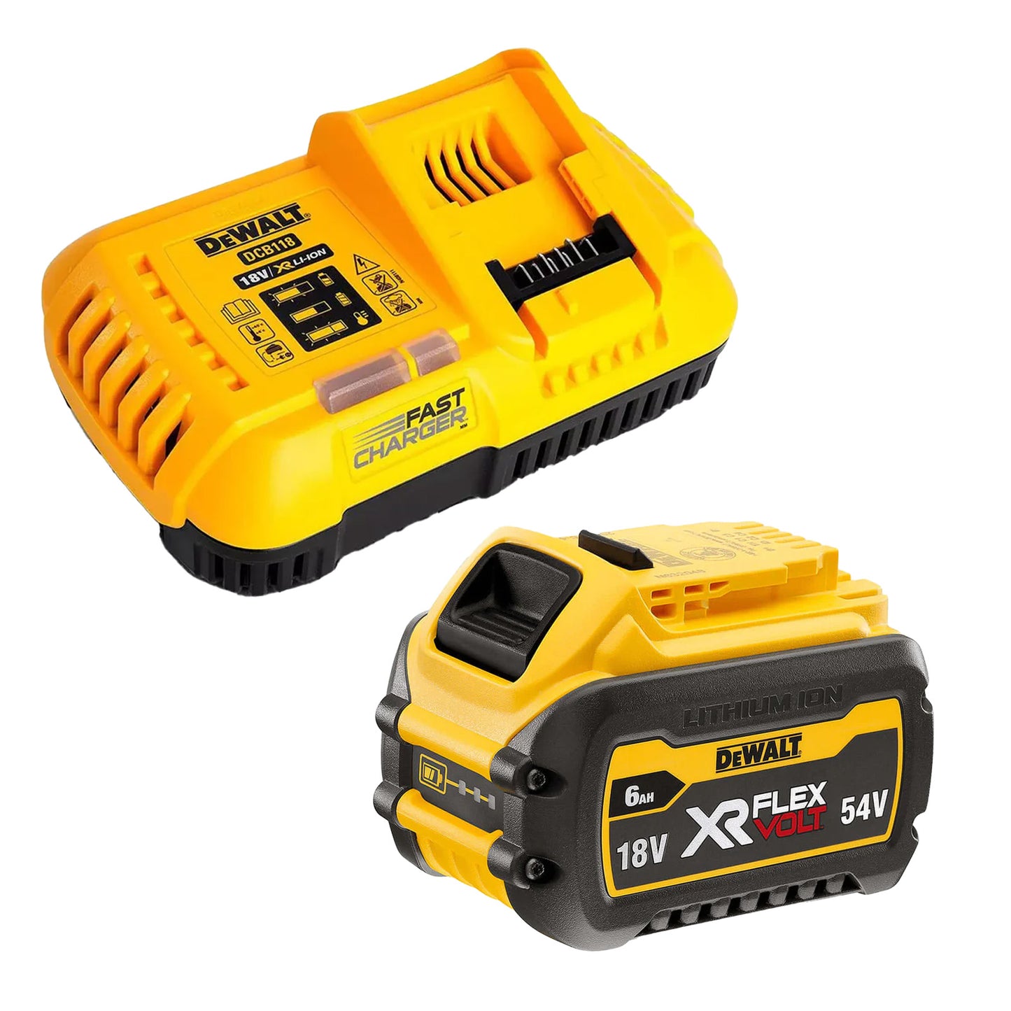 DeWalt 18V-54V 6.0Ah XR Flexvolt Charger Kit