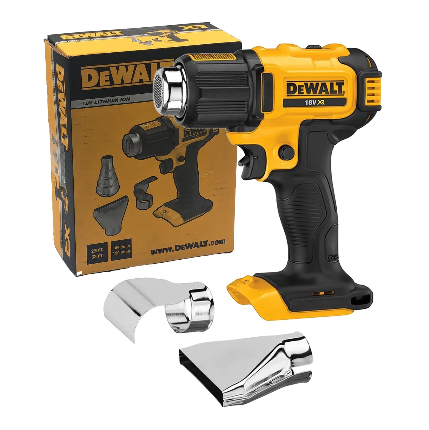 Dewalt 18V Cordless Heat Gun DCE530N-XJ - SKIN ONLY