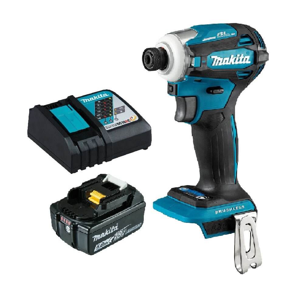 Makita DTD172RG 18V Brushless Impact Driver ah Battery kit – Top