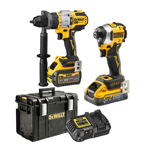 DeWalt 18V XR Premium Brushless 2-Piece Combo Kit DCK2052H1T1-XE