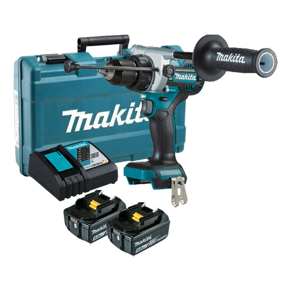 Makita 18V Brushless Hammer Drill Kit DHP486RTE