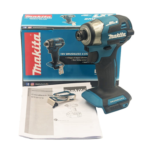 Makita 18V Brushless 4-Stage Impact Driver DTD173Z - SKIN ONLY
