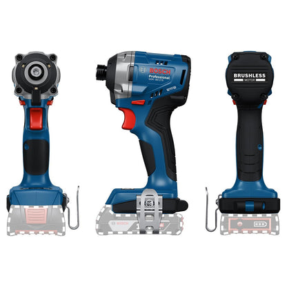 Bosch 18V Brushless Impact Driver GDR 18V-215 - SKIN ONLY