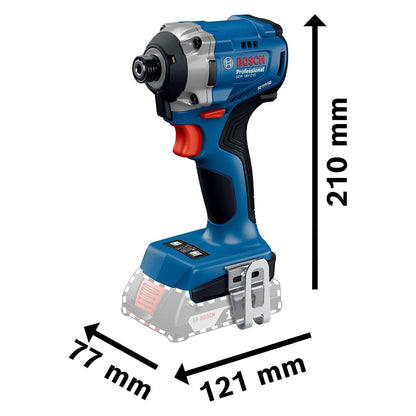 Bosch 18V Brushless Impact Driver GDR 18V-215 - SKIN ONLY