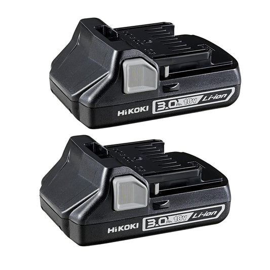 HiKOKI 18V 3.0Ah Compact Battery Twin Pack BSL1830C