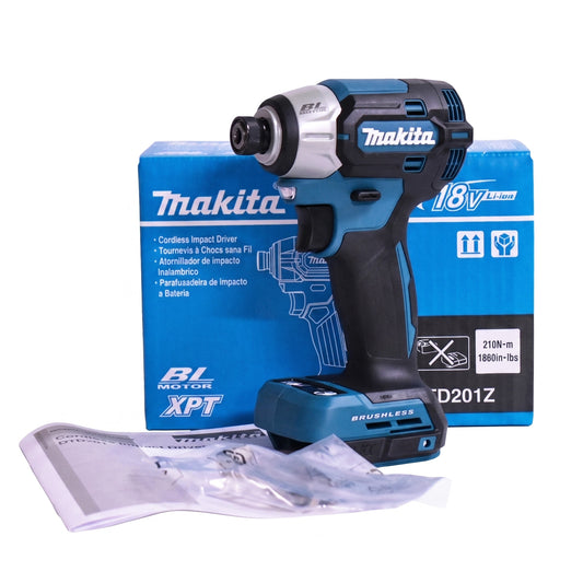 Makita 18V Brushless High Torque Impact Driver DTD201Z - SKIN ONLY