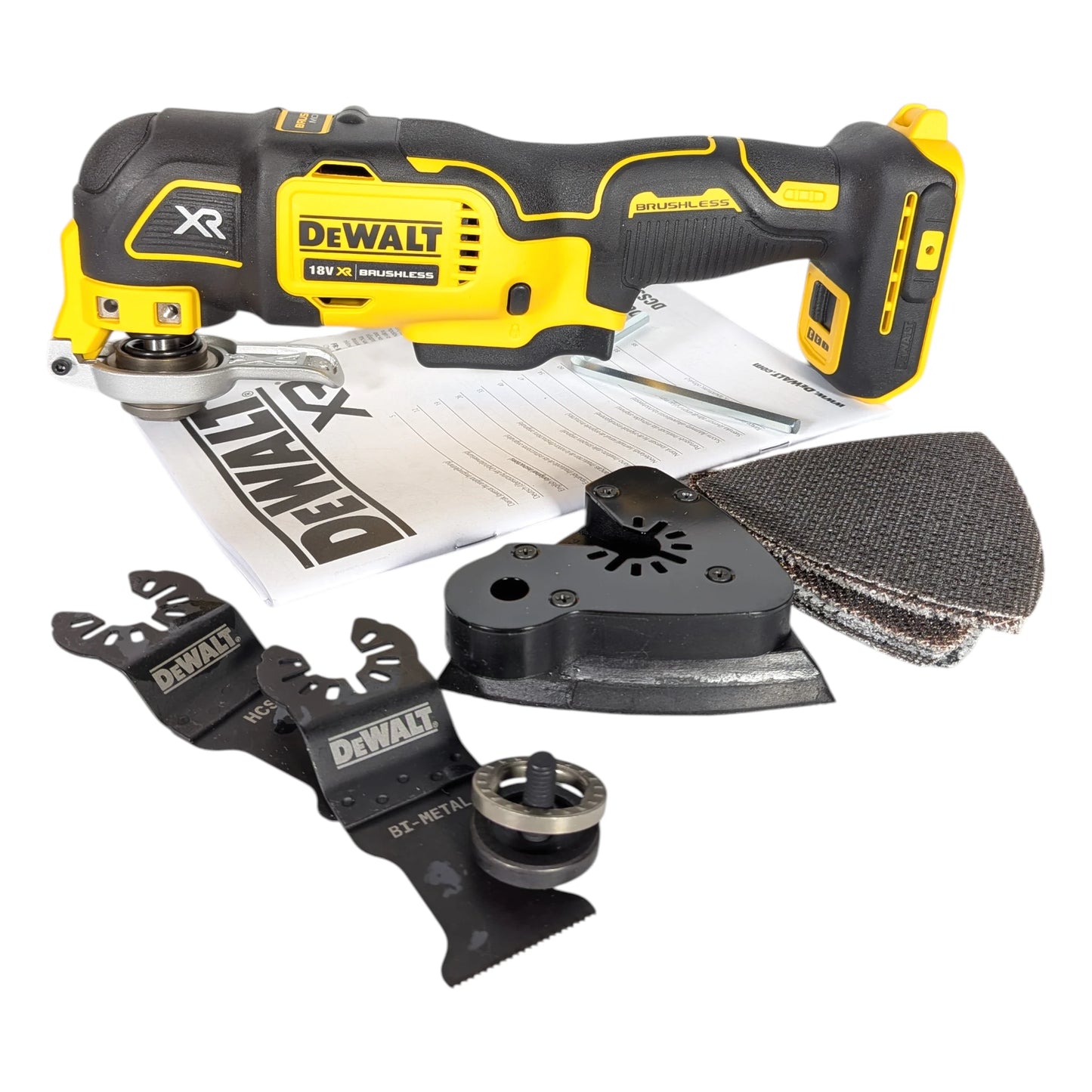 DeWalt 18V XR Brushless 3-Speed Multi-Tool DCS356N-XJ - SKIN ONLY