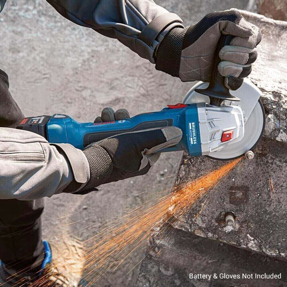 Bosch 18V Brushless 125mm 5" Angle Grinder GWS 18V-10 SKIN