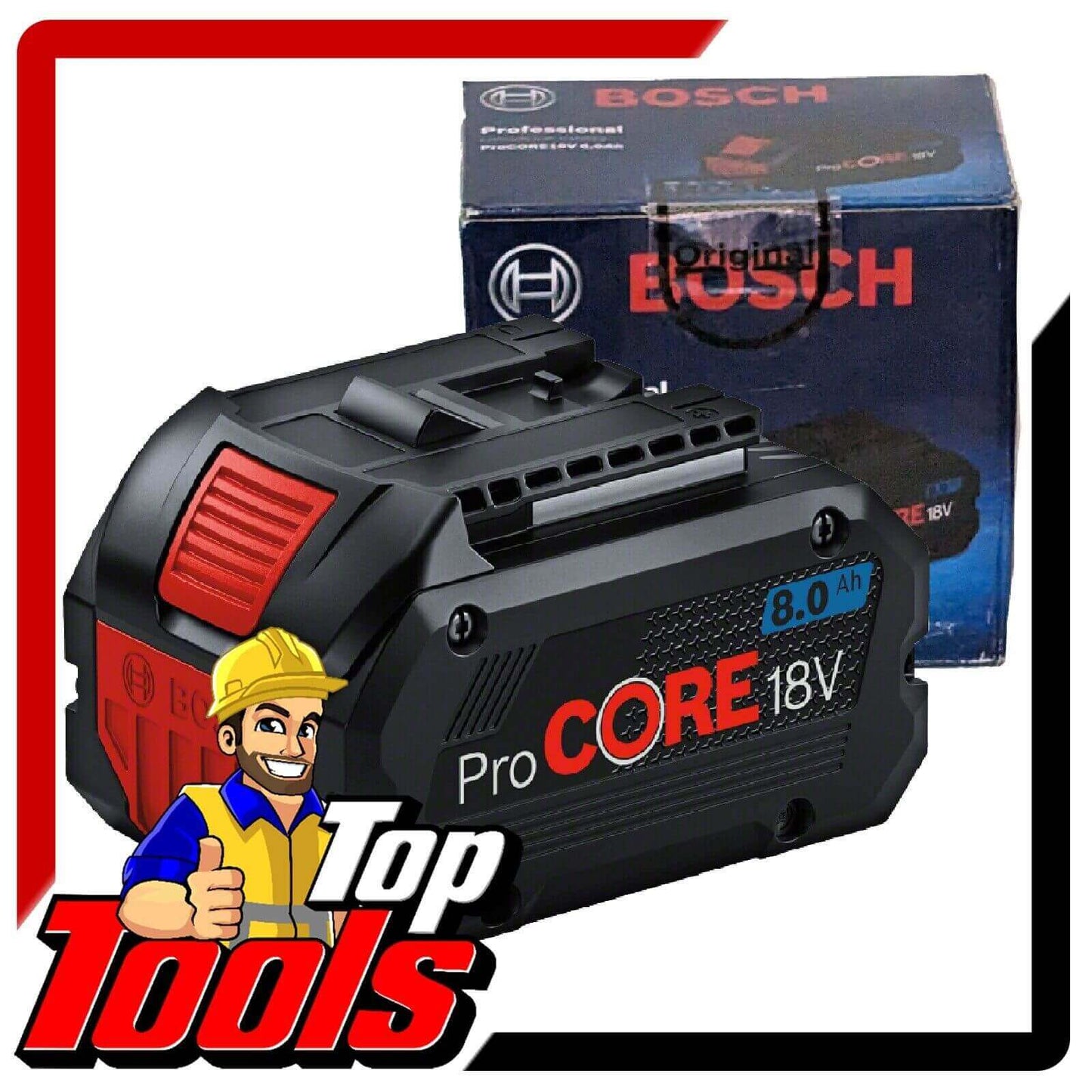 BOSCH 18V Li-Ion 8.0Ah ProCORE Battery Pack 1600A016GK