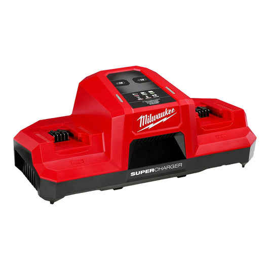 Milwaukee 18V Dual Bay Super Charger M18DBSC - SKIN ONLY for fast charging M18 REDLITHIUM batteries.