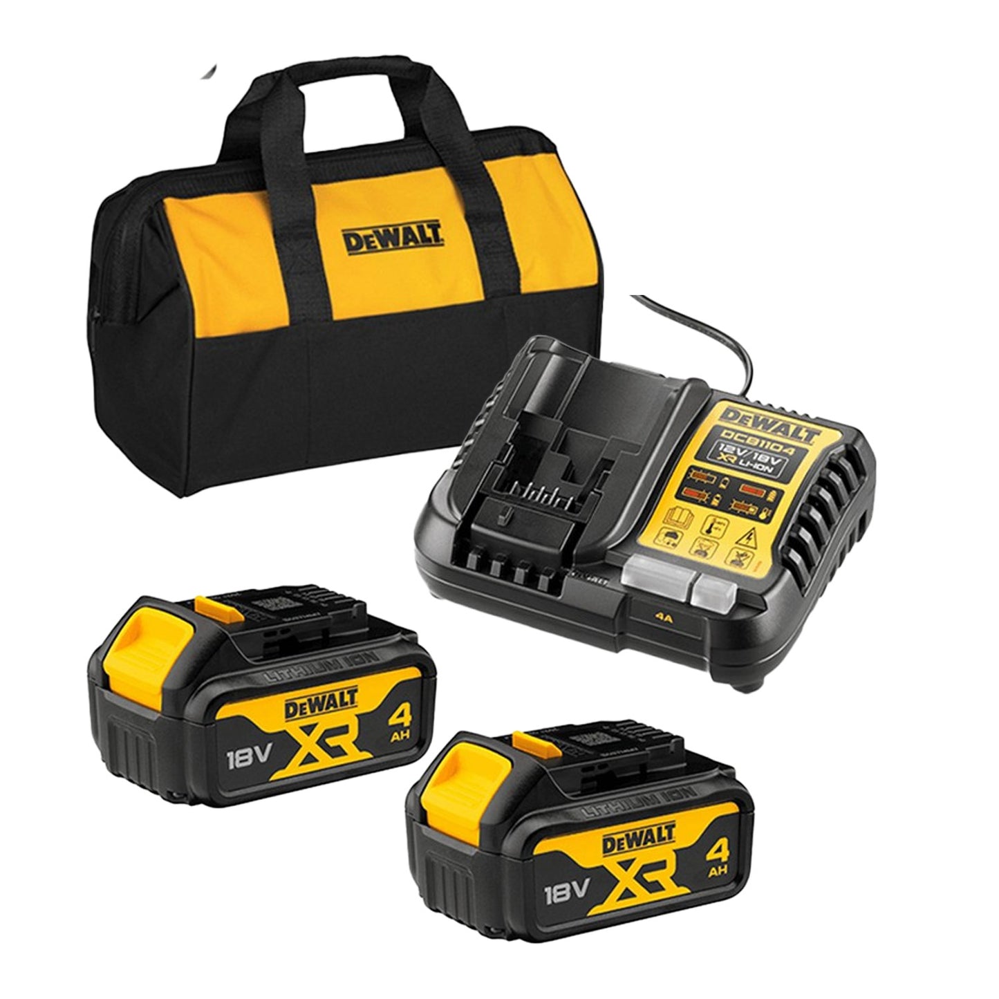 DeWalt 18V 4.0Ah Impact Driver 2pce Combo Kit DCZ2850M2-XE