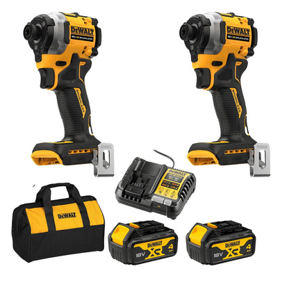 DeWalt 18V 4.0Ah Impact Driver 2pce Combo Kit DCZ2850M2-XE