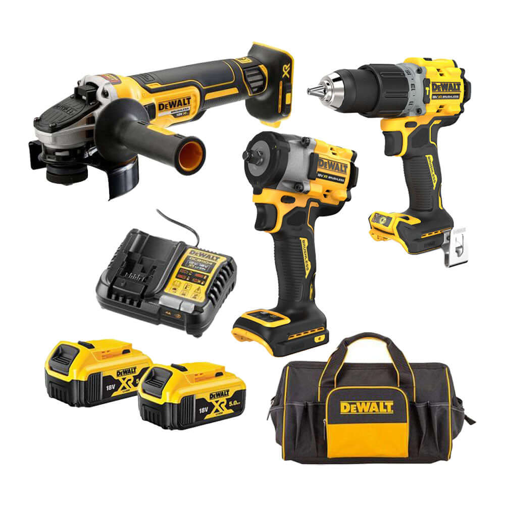 DeWalt 18V brushless Impact Wrench 3-piece combo kit