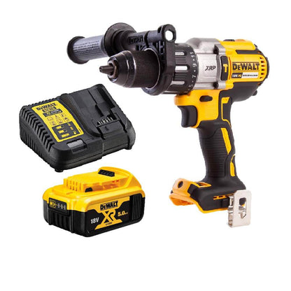 DeWalt 18V Li-ion Brushless Hammer Driver Drill XRP 5.0ah Battery Kit