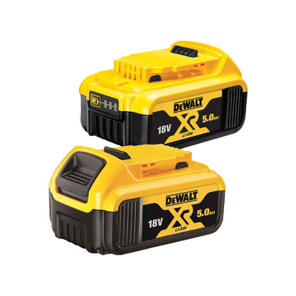 DeWalt DCZ321P2-XE 18V XR 5.0Ah Battery 3 Pieces Combo Kit