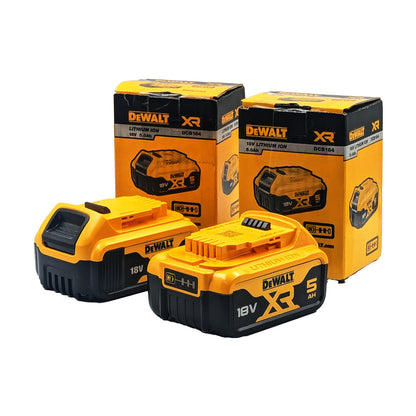 DEWALT 18V XR Li-Ion 5.0Ah Battery Twin Pack - DCB184P2-XJ