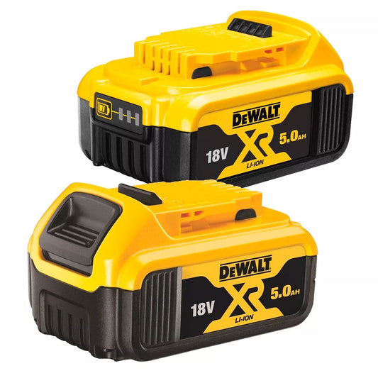 DeWalt 18V 5.0Ah XR Li-Ion Battery Twin Pack DCB184P2-XJ