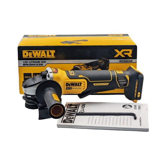 DeWalt 18V XR Brushless 125mm Angle Grinder DCG406N-XJ - SKIN ONLY