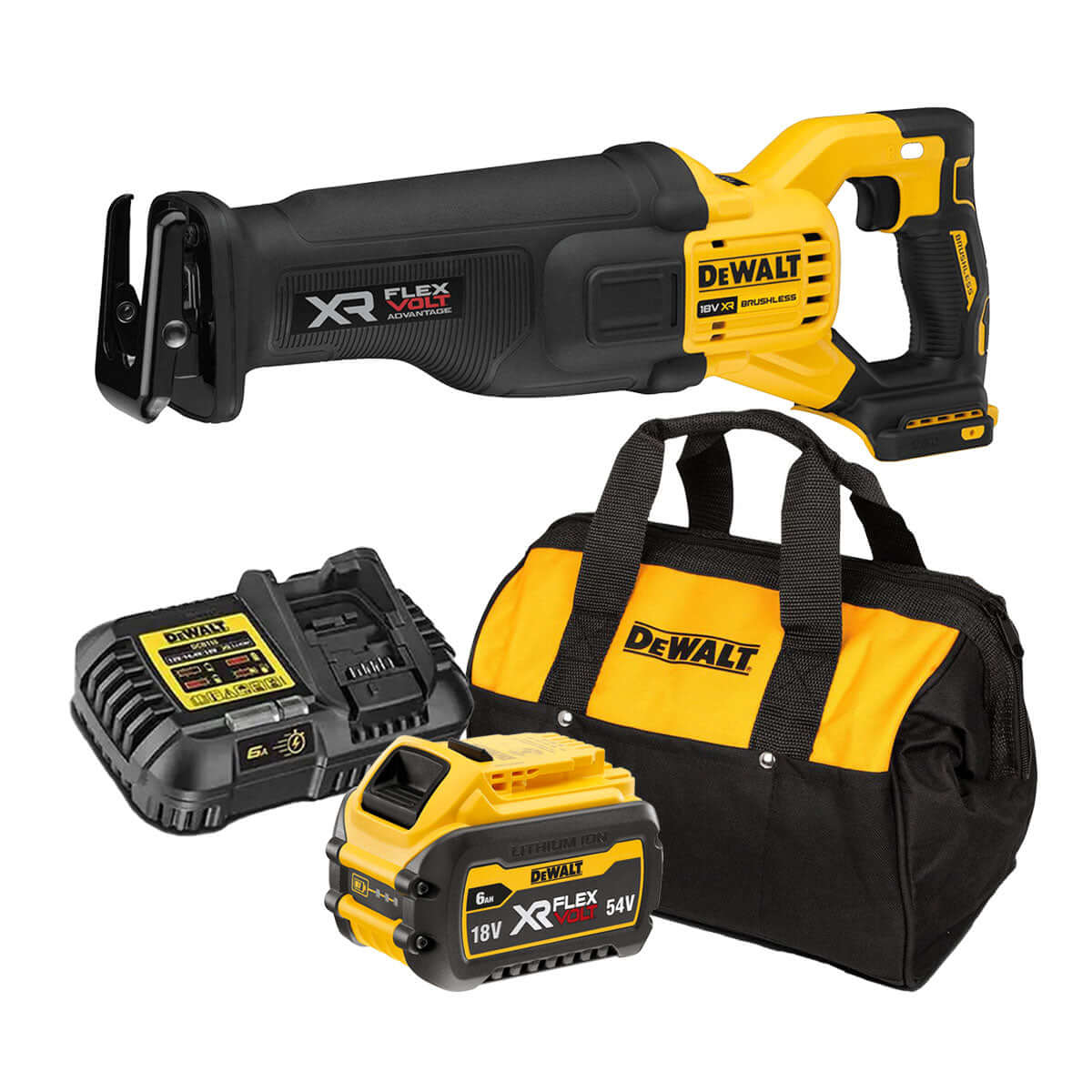 DeWalt DCS386T1-XE 18V XR Reciprocating Saw Kit