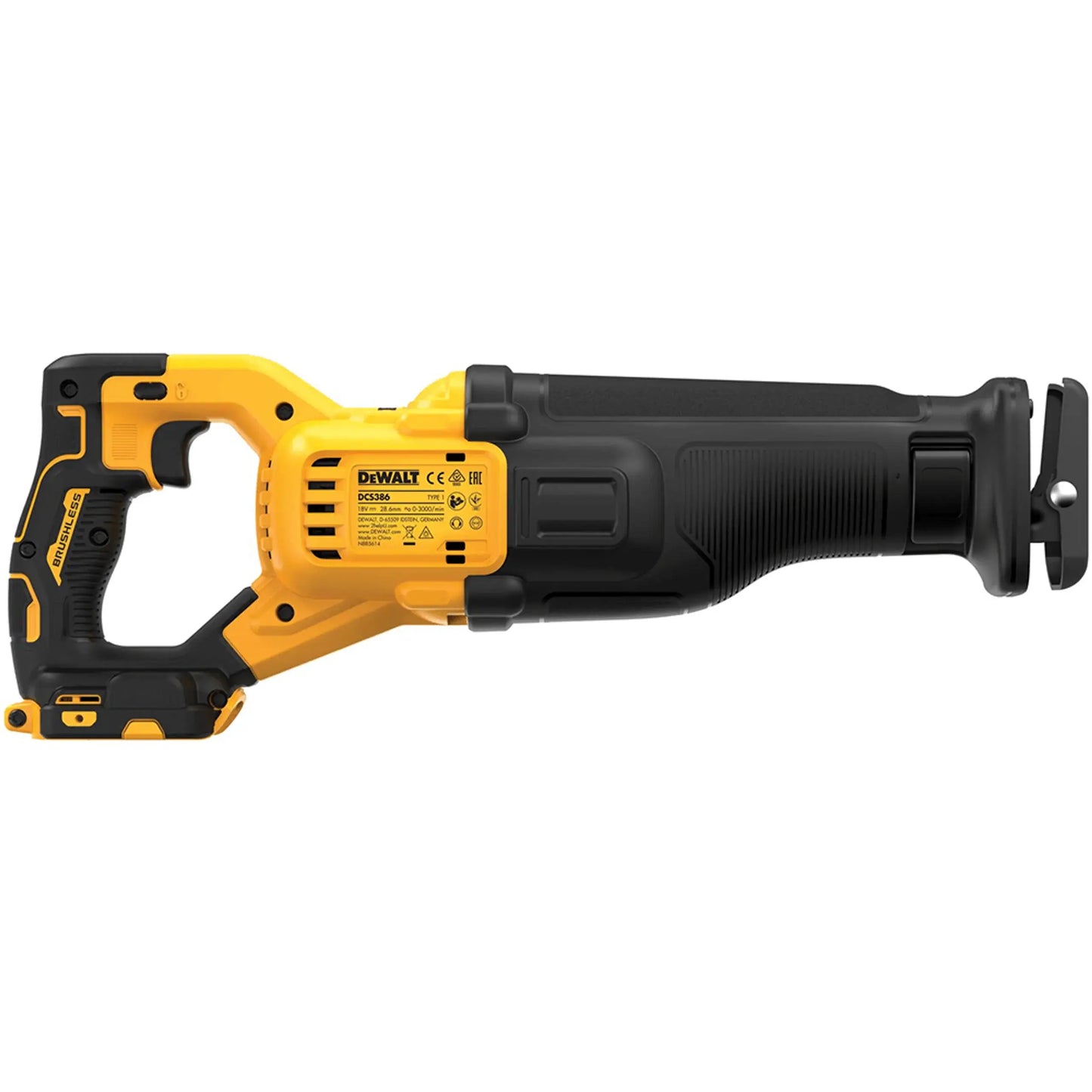 Dewalt 18V XR FlexVolt Brushless Reciprocating Saw DCS386N-XE SKIN