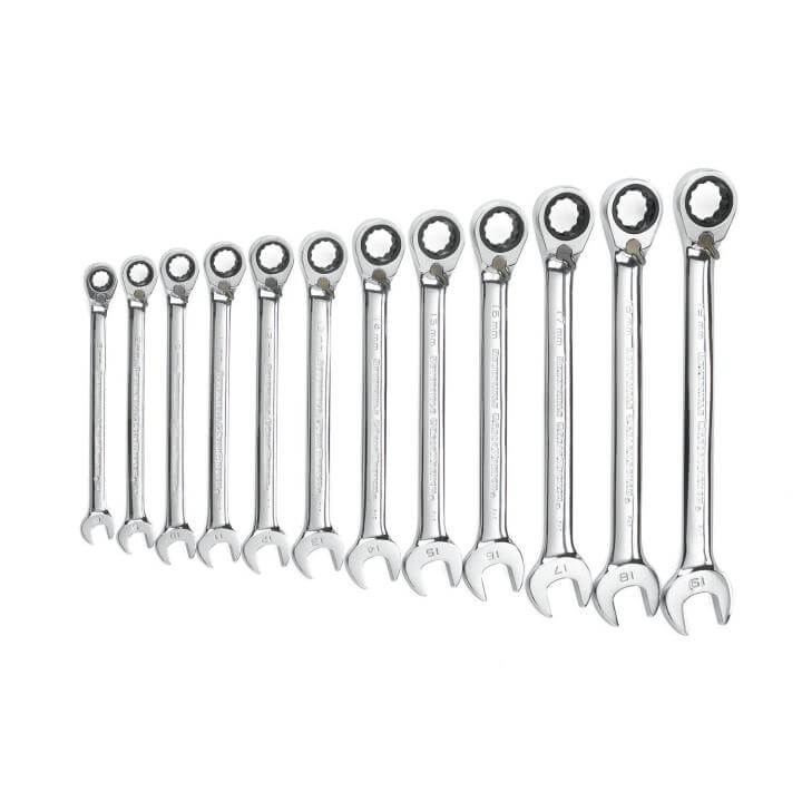 GEARWRENCH 12pc Metric Wrench Set 9620N | Ratchet Spanner