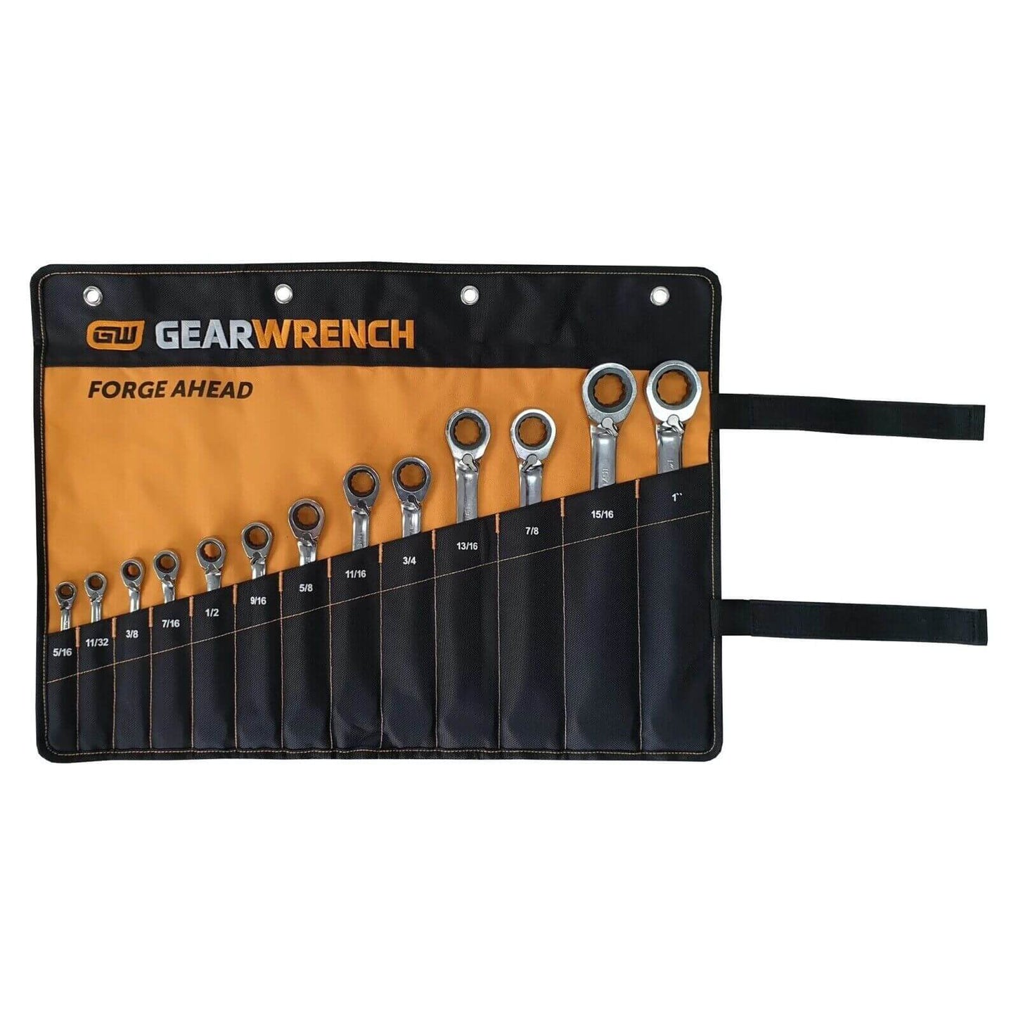 GEARWRENCH 13 Pec Reversible Ratchet Spanners Imperial Wrench Set