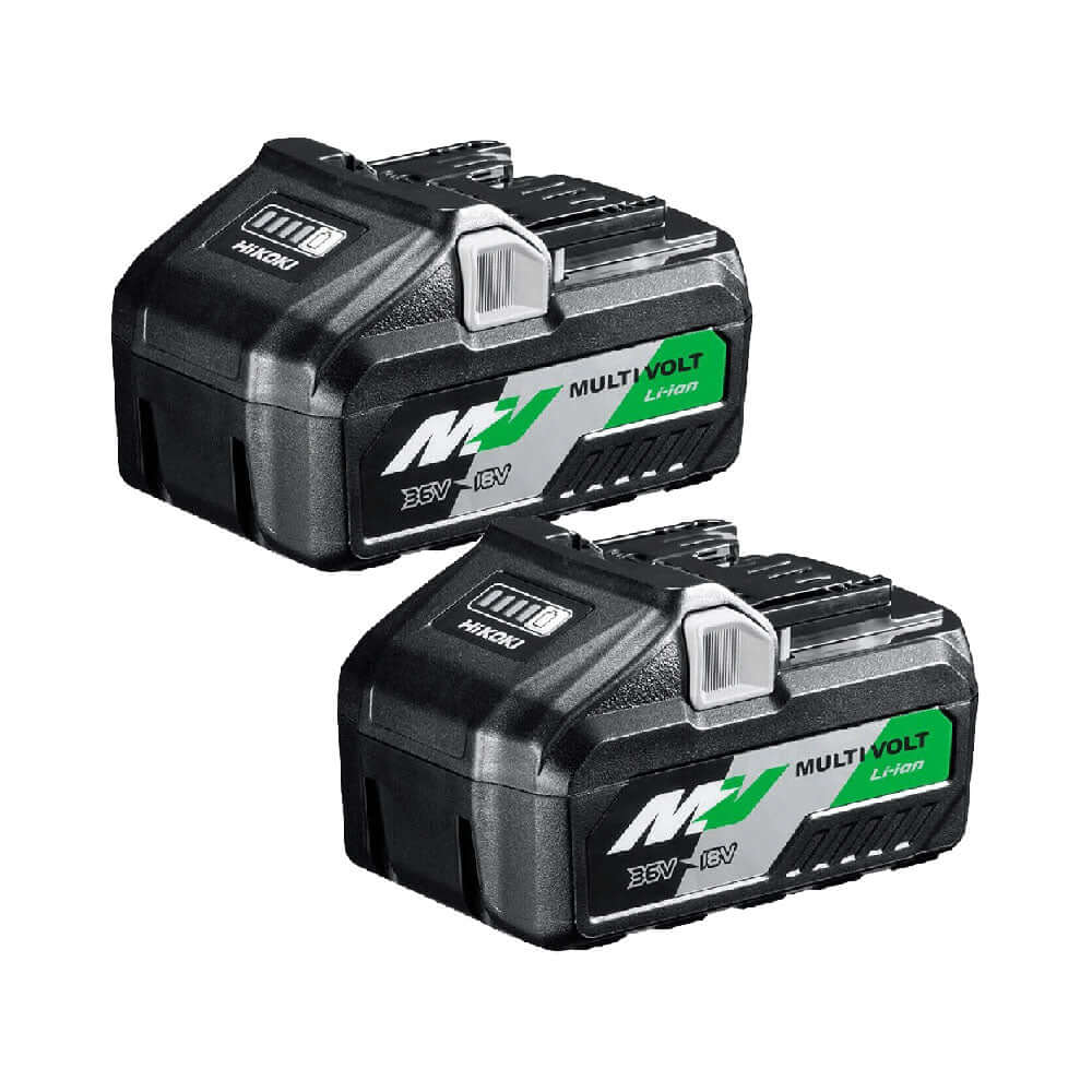 HiKOKI 18V-36V 8.0Ah 4.0Ah Battery Twin Pack BSL36B18