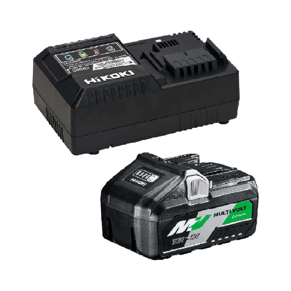 HiKOKi 18V 36V Multi-Volt 8.0Ah 4.0Ah Battery and Charger 36VSTARTERPACK1B