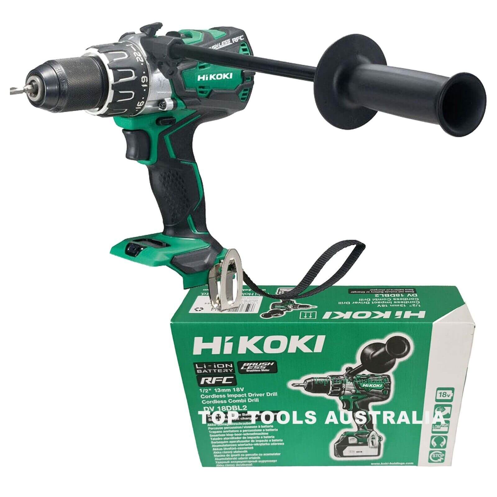 Hikoki 18V Cordless Brushless Hammer Drill Driver DV18DBL2 SKIN