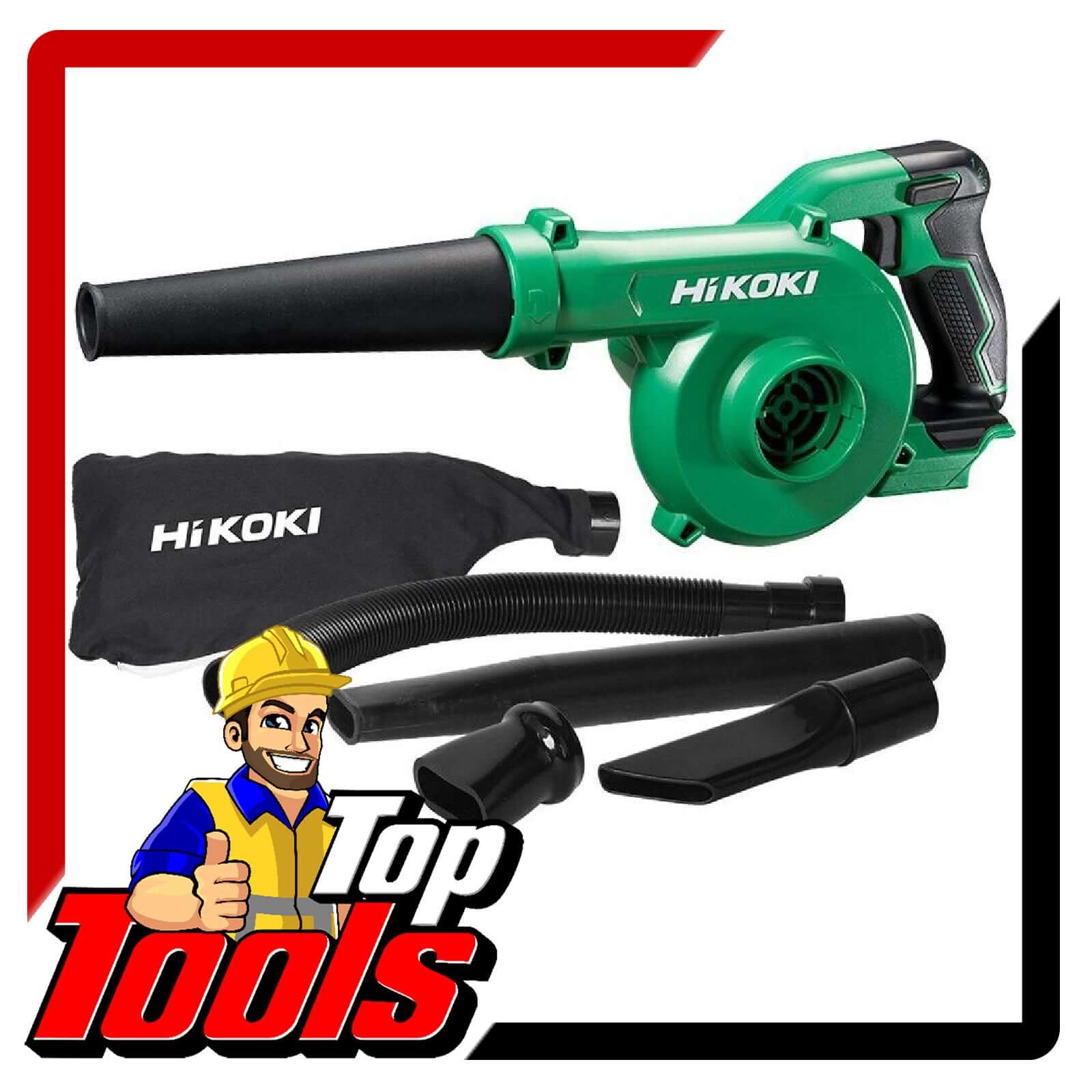 HiKOKI 18V Li-Ion Blower & Vacuum RB18DC-DS4Z SKIN