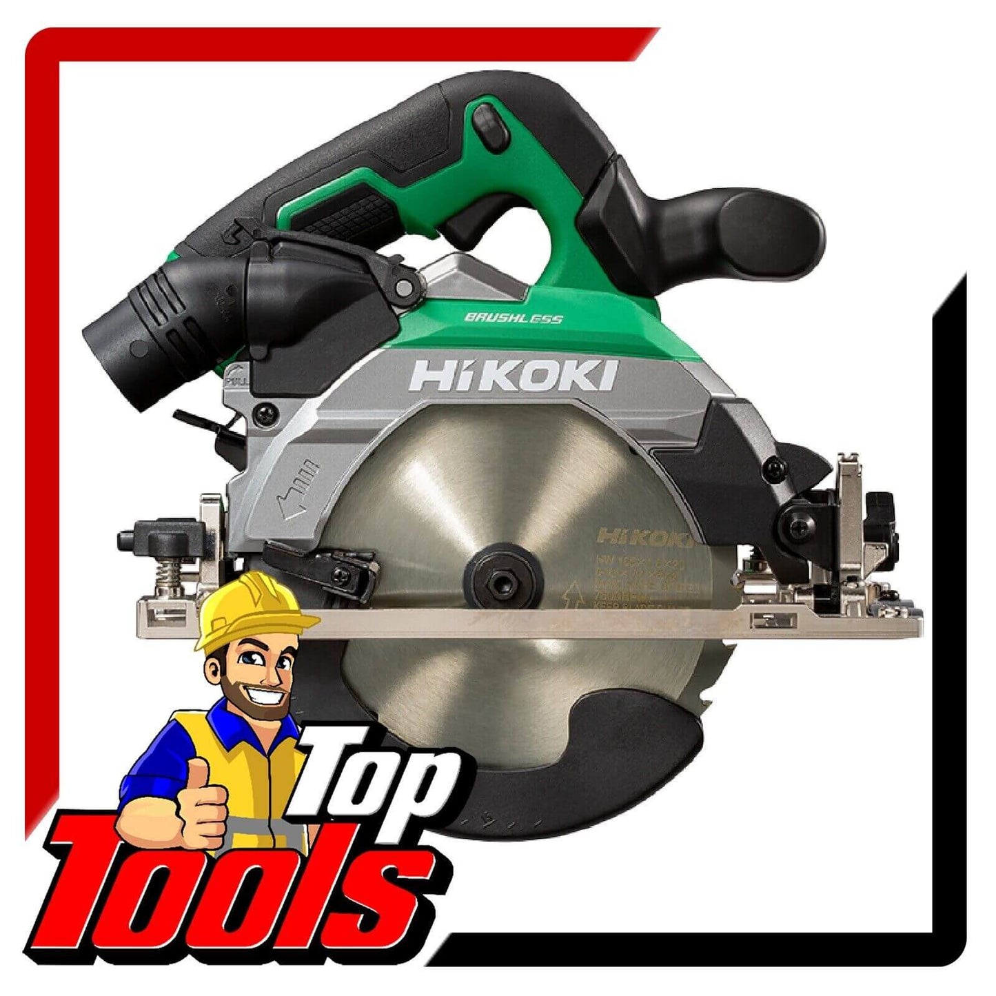 Hikoki 18V Li-Ion Brushless Circular Saw 165MM 6.5" C1806DB H4Z SKIN