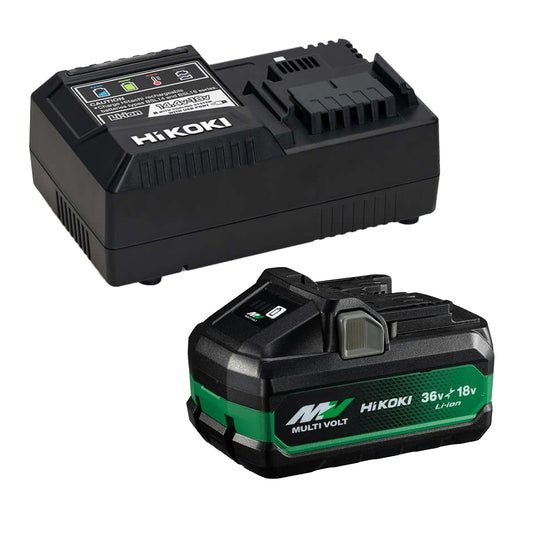 Hikoki 18V/36V 5.0Ah MultiVolt Battery & Charger Kit - UC18YSL3(HJZ)