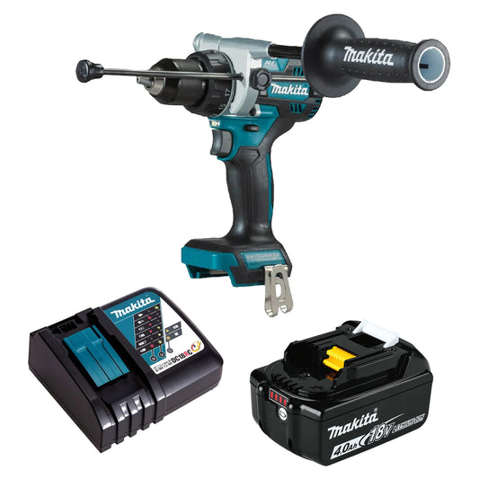 Makita 18V Brushless Heavy Duty Hammer Driver Drill Set DHP486 - KIT with battery and charger