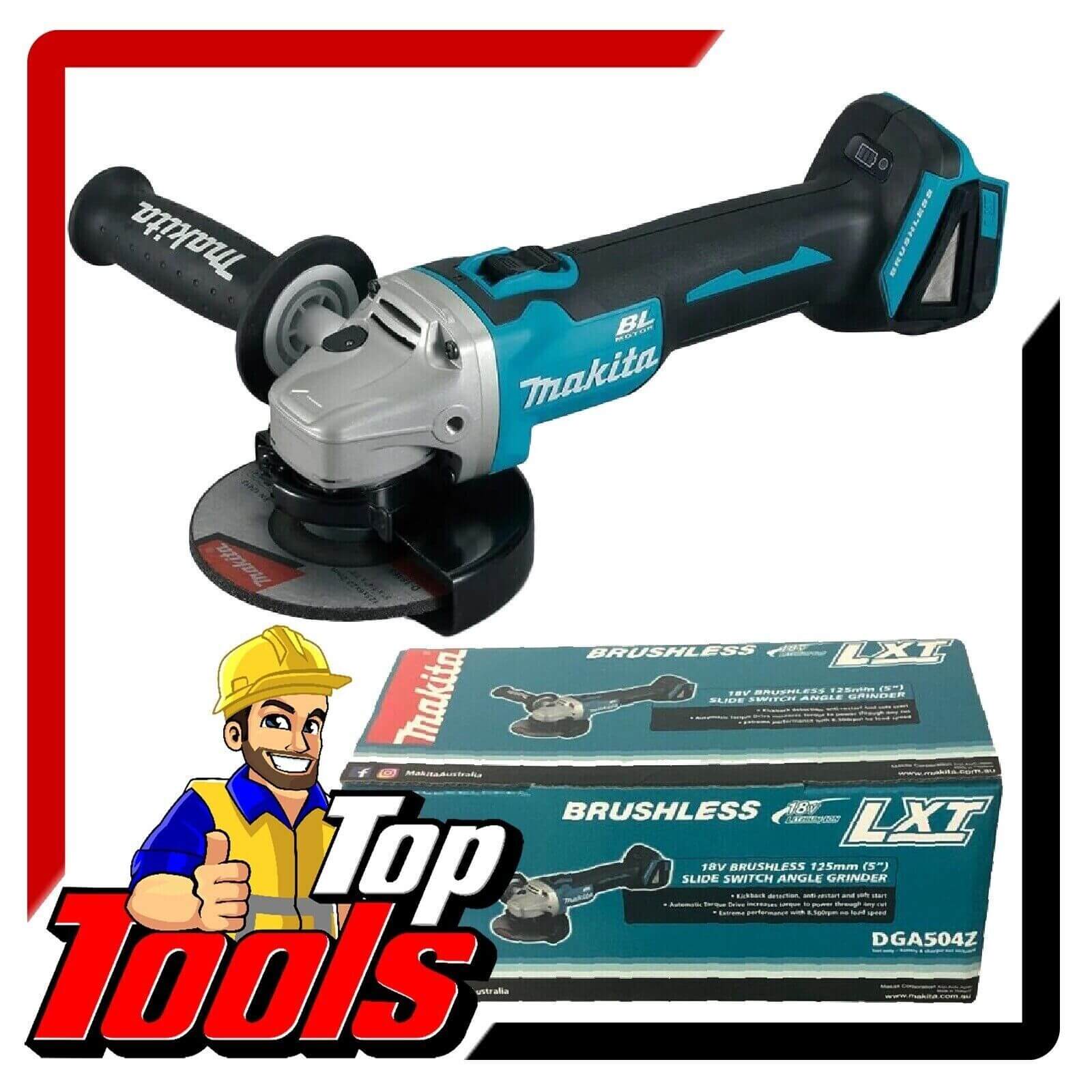 Makita DGA504Z Grinder 18V - Ultimate Precision