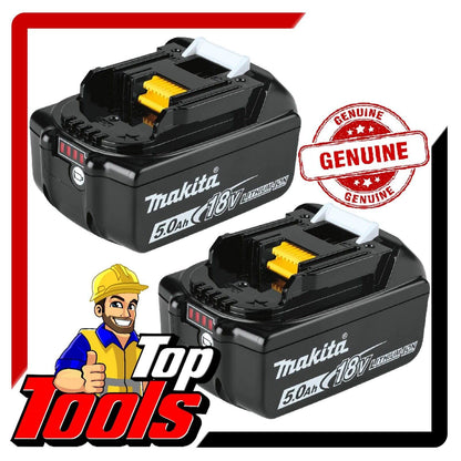 Buy Makita 18V 5.0Ah Li-Ion Battery Twin Pack