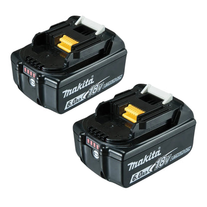 Makita 18V 6.0Ah Battery BL1860B Twin Pack 198490-0 - KIT