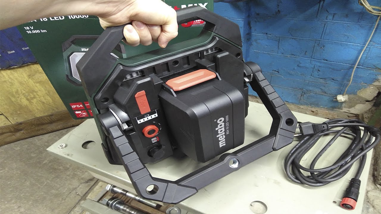 Metabo 18V LED Work Light BSA 18 LED 10000 - SKIN ONLY