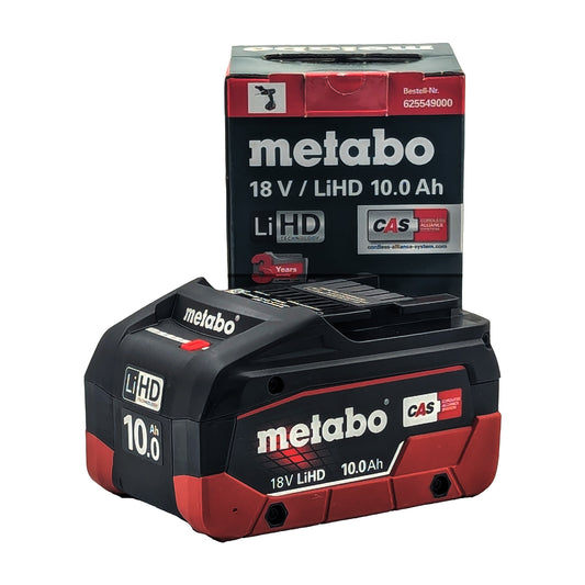 Metabo 18V 10.0Ah LiHD Battery 625549000 - Power Pack