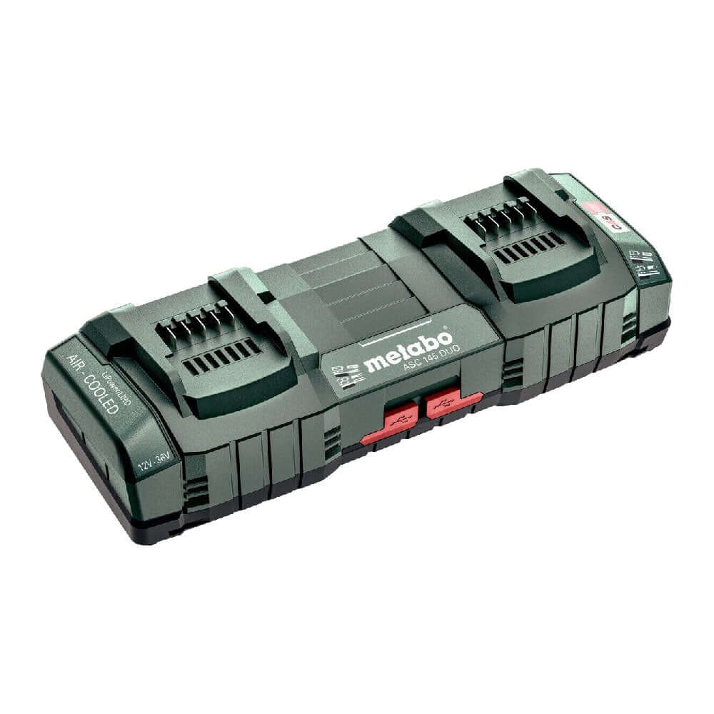 Metabo 18 36V Dual Charger - Quick & Air-Cooled