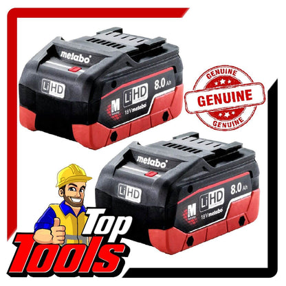 Metabo 18V LiHD Battery Twin Pack AU32102800