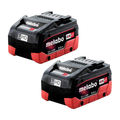 Metabo 18V LiHD Battery Twin Pack AU32102800