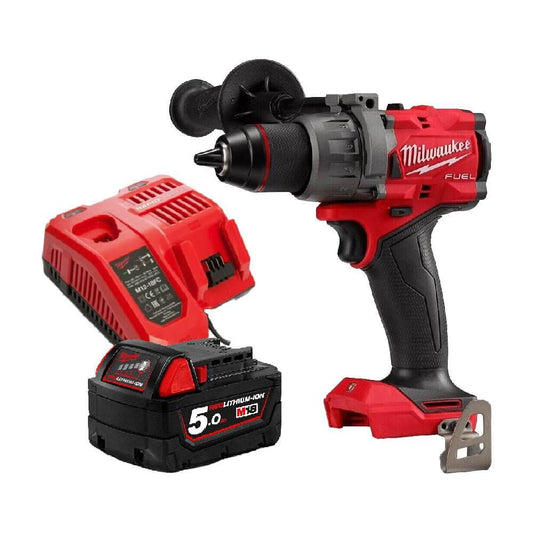 Milwaukee 18V Brushless GEN 4 Hammer Drill Driver 5.0 ah Battery Kit