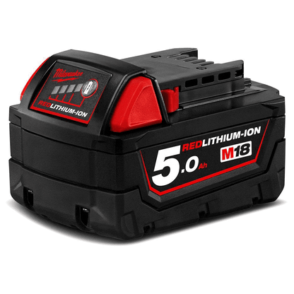 Milwaukee M18B5 18V Cordless Battery Twin Pack Set – Top