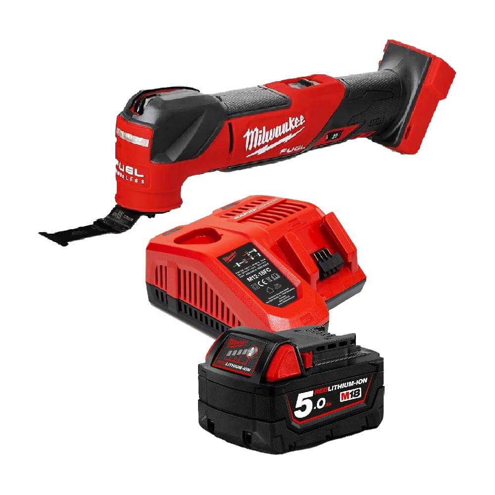 Milwaukee M18FMT Multi-Tool Kit with 5.0Ah Battery